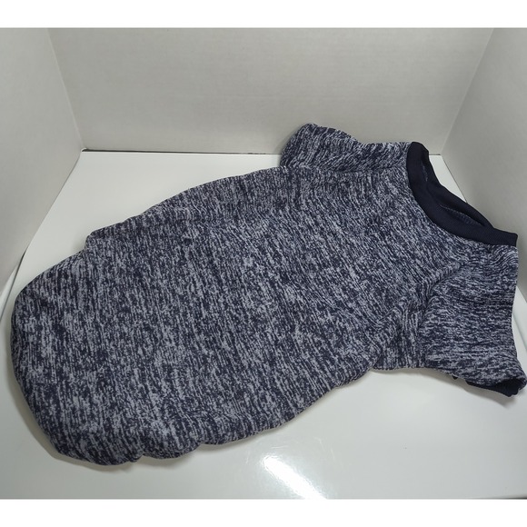 Set Of 2 Dog Sweatshirt Sweater Clothing For Medium Size Dogs Red, Navy Heather - Picture 2 of 9